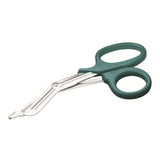 American Diagnostic Corp. Shears EMT Utility Medicut 7-1/4" Ofst/Blnt/Sfty Tp Serr/Rzr Angled SS/PP Each - 320DG