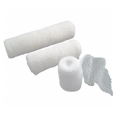 Medsource International Bandage 4" Conforming Gauze Roll White Sterile 12/Bx, 8 BX/CA - MS-GZCS4
