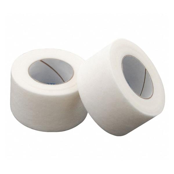 Medsource International Tape Paper 1"x10yd Adhesive White 12Rl/Bx, 12 BX/CA - MS-15410