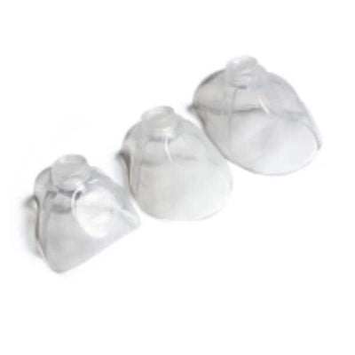 O Mask Face Resuscitation All Ages Universal Clear 12/Ca - Two Medical Technologies - 02FM4999-CS
