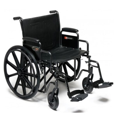Graham Wheelchair Transport Traveler HD 500lb Hmmrtn Swngwy Ftrst Dtch Fl Arm Each - Field/Everest &Jennings - 3G010540