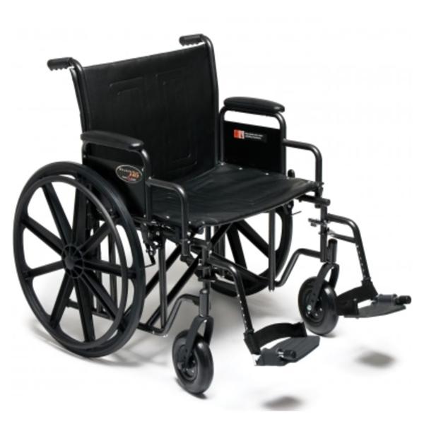 Graham Wheelchair Transport Traveler HD 500lb Hmmrtn Swngwy Ftrst Dtch Fl Arm Each - Field/Everest &Jennings - 3G010440
