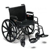 Graham Wheelchair Transport Traveler HD 500lb Hmmrtn Swngwy Ftrst Dtch Fl Arm Each - Field/Everest &Jennings - 3G010440