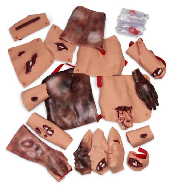 Nasco Healthcare, Inc Body Parts Moulage Kit Trauma Adult Each - 800-6701