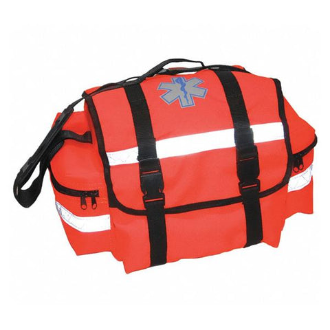 Medsource International Bag Cab Deluxe 9x7x13" Orange Zipper/Buckle Closure Shoulder Strap Each - MS-33305