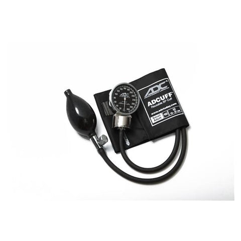 American Diagnostic Corp. Sphygmomanometer Aneroid Diagnostix 19-27cm Size 10 Adult Arm Dl Dspl Black Eachch - 700-10SABK