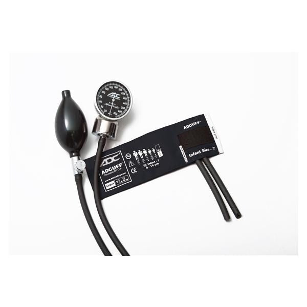 American Diagnostic Corp. Sphygmomanometer Anrd Diagnostix 700 Series 9-14 7 Inf Arm Lmnscnt Dl Blk Eachch - 700-7IBK