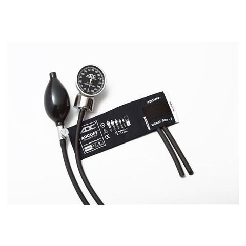 American Diagnostic Corp. Sphygmomanometer Anrd Diagnostix 700 Series 9-14 7 Inf Arm Lmnscnt Dl Blk Eachch - 700-7IBK