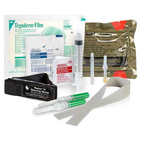 North America Rescue LLC Kit Saline Lock NAR Each - 30-0013