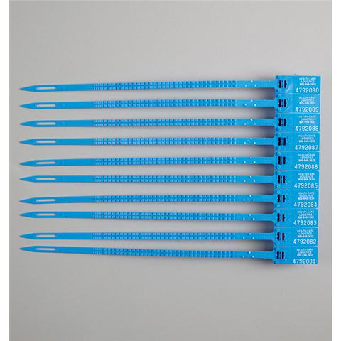 Health Care Logistics Seal Numbered Secure Fit 100/Bg - 7830