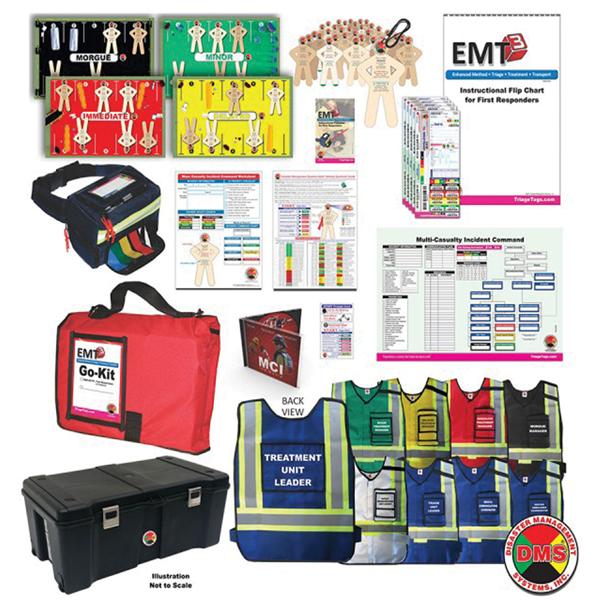 Disaster Management Systems Kit Tabletop Training MCI Each - DMS-05817D