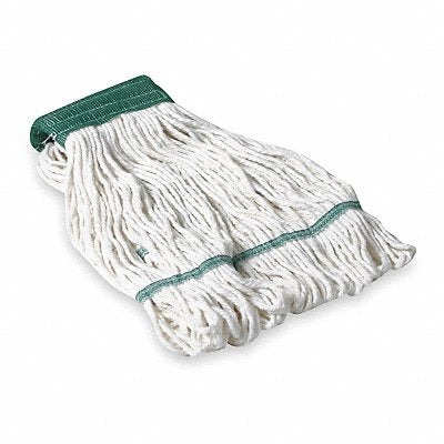 Clamp Quick Change Side-Gate Cotton String Wet Mop Head White