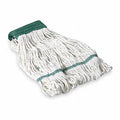 Clamp Quick Change Side-Gate Cotton String Wet Mop Head White