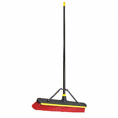 Synthetic Push Broom 24 Sweep Face