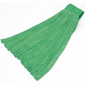 Clamp Microfiber Tube Wet Mop Head Green
