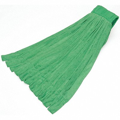 Clamp Microfiber Tube Wet Mop Head Green