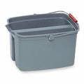 Split Bucket 4-1/4 gal. Gray