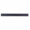 24 W Straight Neoprene Replacement Squeegee Blade Black