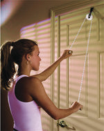 CanDo Overdoor Shoulder Pulley - Single Pulley with Door Strap - FE-50-1023