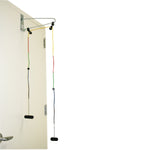 CanDo Overdoor Shoulder Pulley - Double Pulley with Door Bracket - Visualizer Color System - FE-50-1034