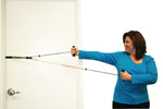 CanDo Overdoor Shoulder Pulley - Single Pulley with Door Bracket - Visualizer Color System - FE-50-1036