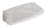 Roll Pillow - additional white zippered cover ONLY, 7" x 17", 25-pack - FE-50-1201-25