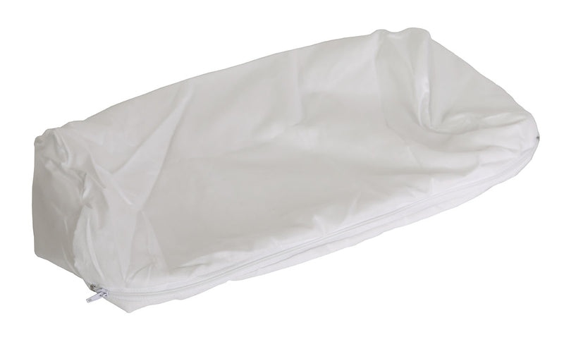 Roll Pillow - additional white zippered cover ONLY, 7" x 17", 25-pack - FE-50-1201-25