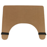 Wheelchair tray, economy, 24" x 20", wood finish