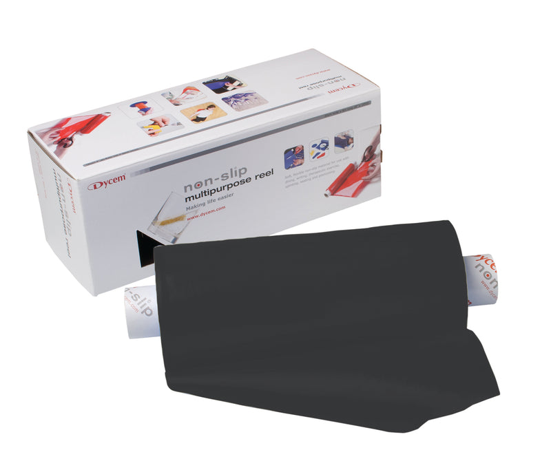 Dycem non-slip material, roll, 16"x10 yard, black