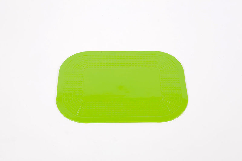 Dycem non-slip rectangular pad, 7-1/4"x10", lime
