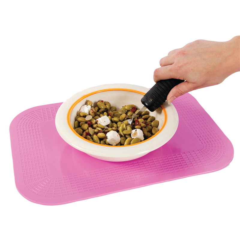 Dycem non-slip rectangular pad, 10"x14", pink