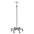 Clinton, 4-Hook Infusion Pump Stand, 6-Leg