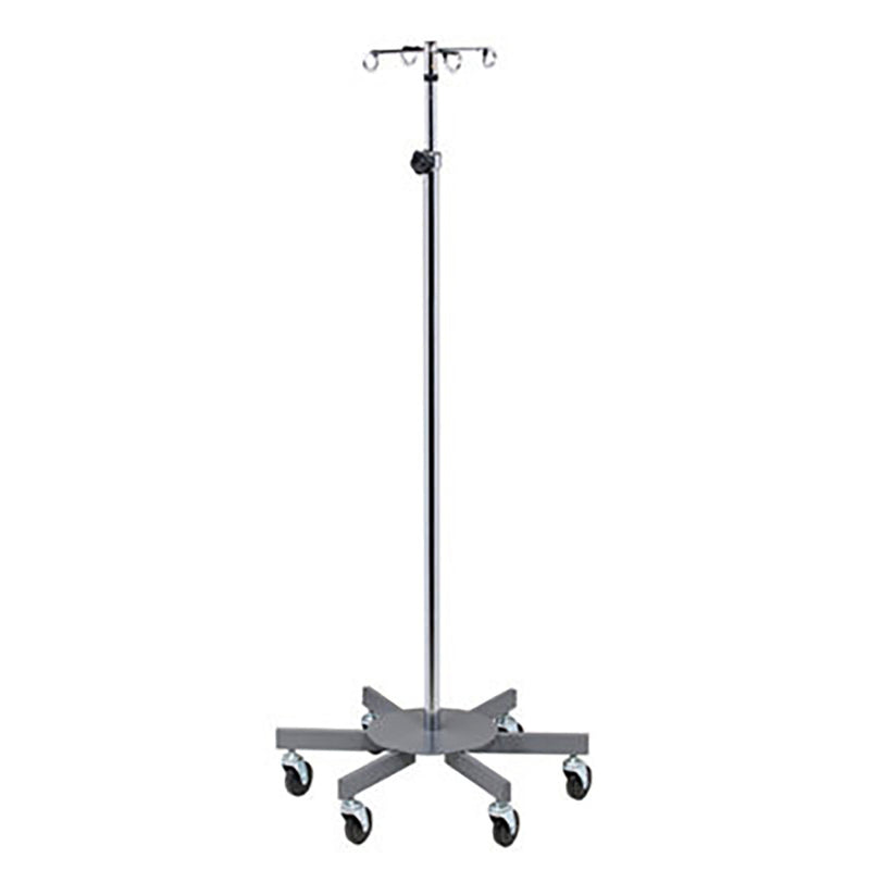Clinton, 4-Hook Infusion Pump Stand, 6-Leg