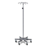 Clinton, 6-Hook Infusion Pump Stand, 6-Leg