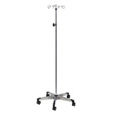 Clinton, 4-Hook IV Pole, 5-Leg