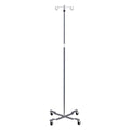Clinton, Economy 2-Hook IV Pole, 4-Leg