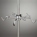 Clinton, IV Pole Accessory, 4 Ram's Horn Hooks, 4 Open Hooks
