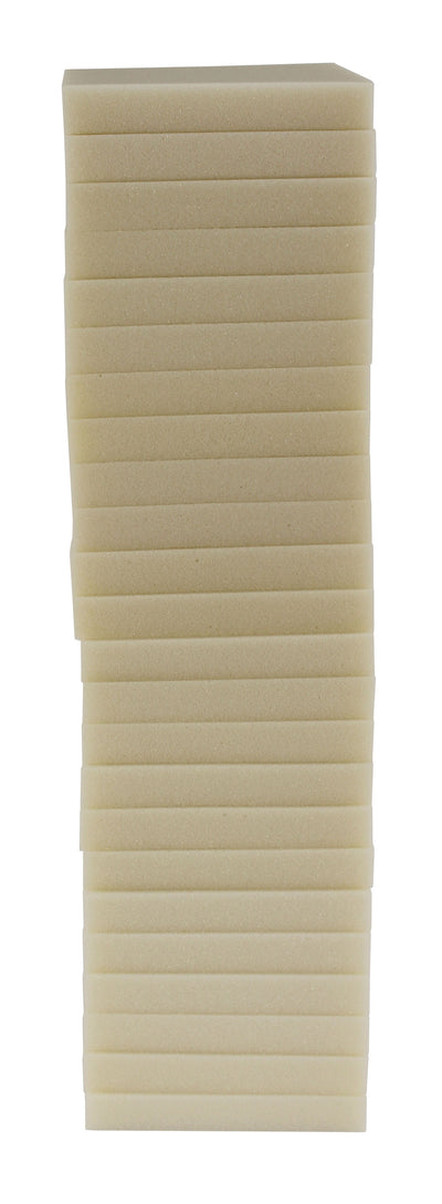 Foam Square Positioner 7" x 7" x 1", Case of 288