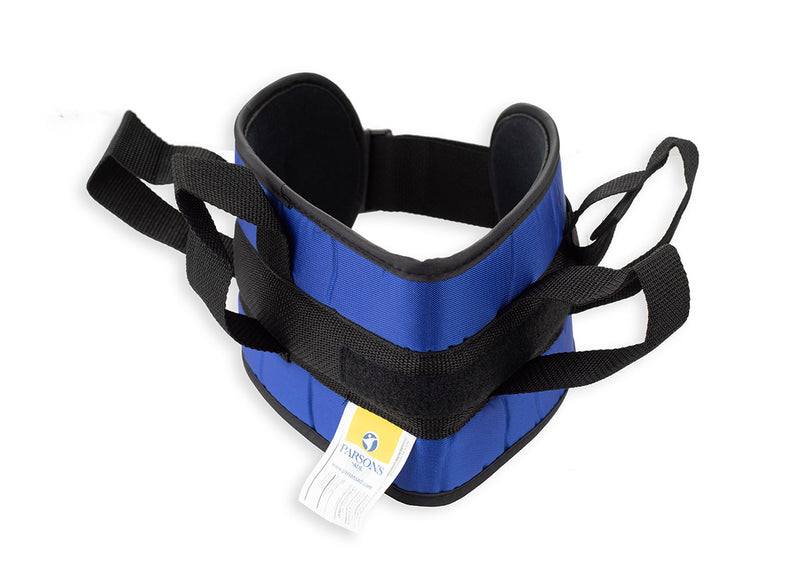 Padded transfer belt, side release buckle, small, blue  - FE-50-5120S