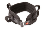 Padded transfer belt, auto buckle, large, black 