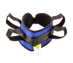 Padded transfer belt, auto buckle, small, blue  - FE-50-5121S
