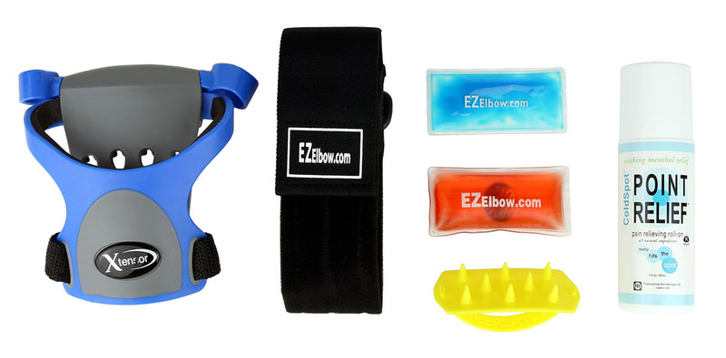 EZ Elbow Armband - Pro Tennis Elbow Rehab Kit