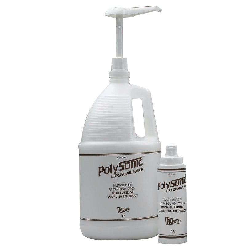 Polysonic ultrasound lotion, 250ml (8.5oz) bottle - box of 12