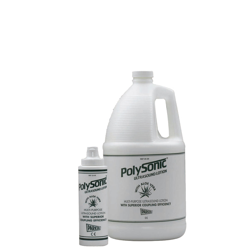 Polysonic ultrasound lotion with aloe vera, 250ml (8.5oz) - box of 12