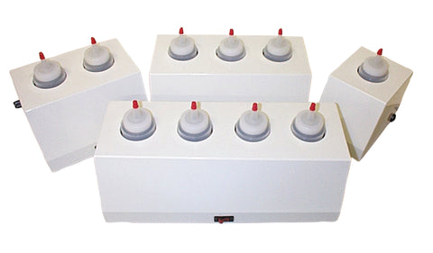 8 ounce gel warmer, 4 bottle capacity