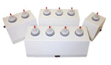 8 ounce gel warmer, 3 bottle capacity
