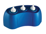 8 ounce gel warmer, 3 bottle capacity - blue