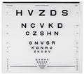 CSV-1000 ETDRS LETTER CHART R
