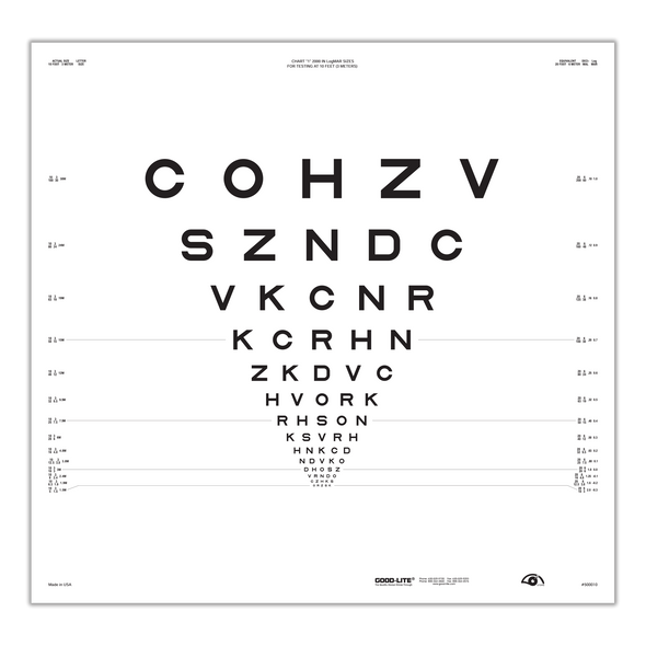 ETDRS 2000 SERIES CHART 1