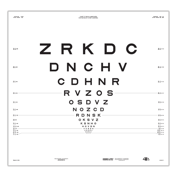 ETDRS 2000 SERIES CHART 2